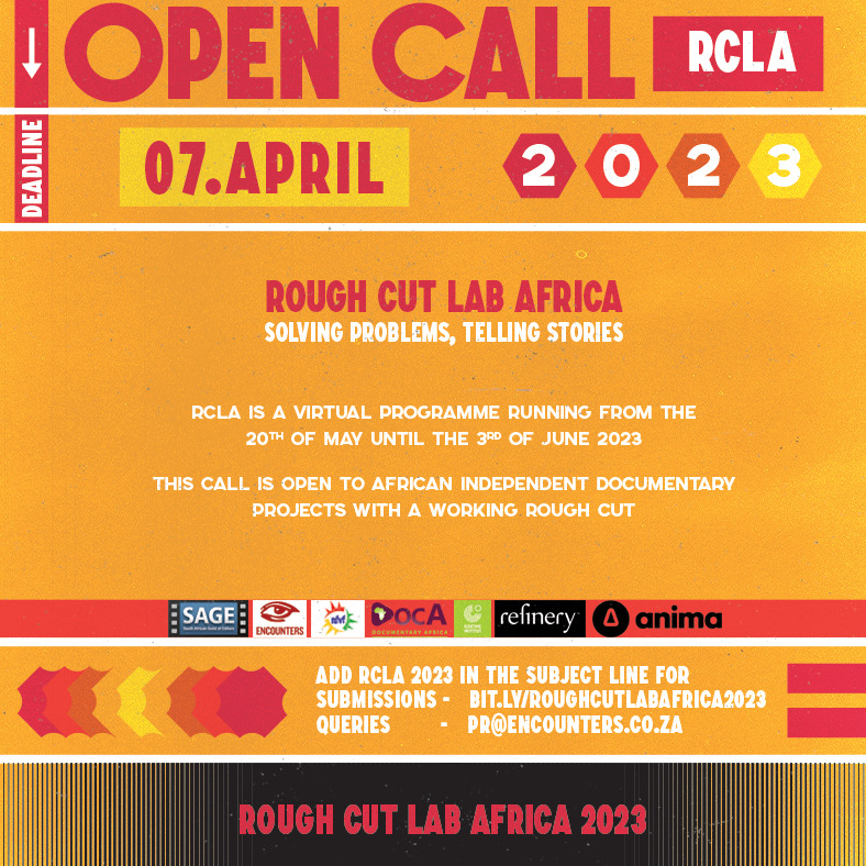 Rough Cut Lab Africa 2023 Call for Submissions